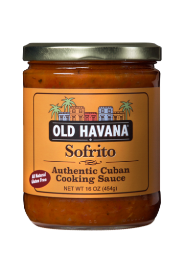 a jar of Old Havana Foods Sofrito - Authentic Cuban Cooking Sauce 16 oz