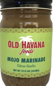 Picture of 12 oz jar of Old Havana Foods Mojo Marinade Citrus Garlic