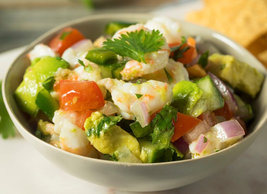 Seafood Ceviche with Avocado from Old Havana Foods