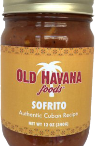 Picture of 12 oz jar of Old Havana Foods Sofrito Authentic Cuban Recipe